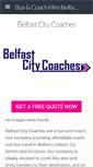 Mobile Screenshot of belfastcitycoaches.com